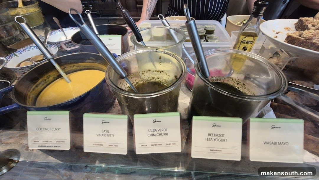 Sauce Display