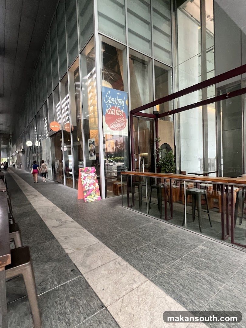 Restaurant with outdoor seating