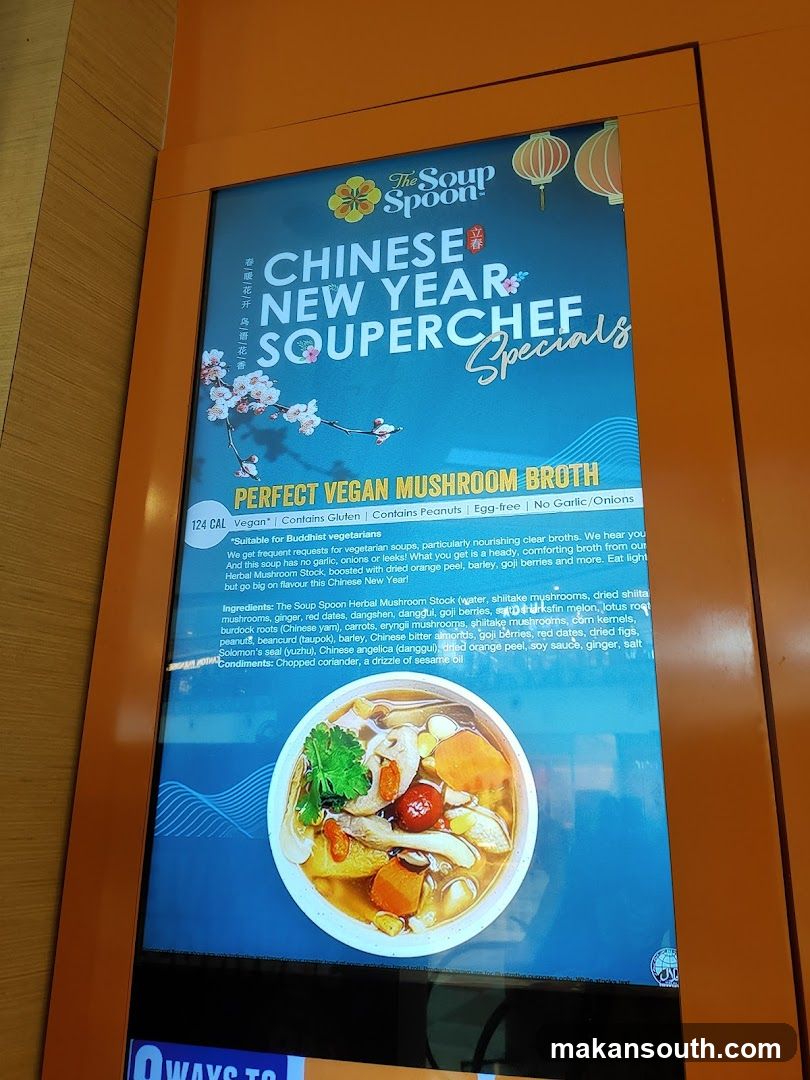 The Soup Spoon Chinese New Year Souperchef Specials