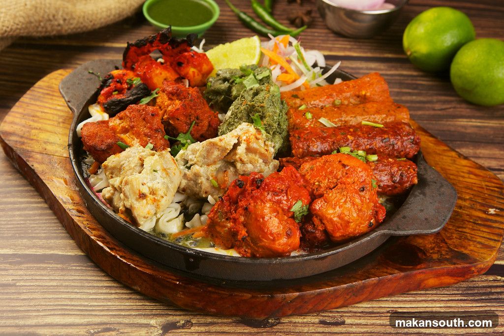 Assortment of Indian Kebabs