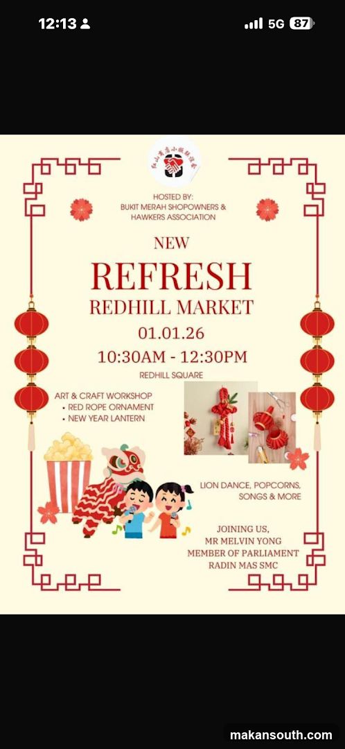 New Refresh Redhill Market Event