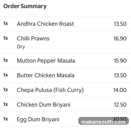 Order Summary
