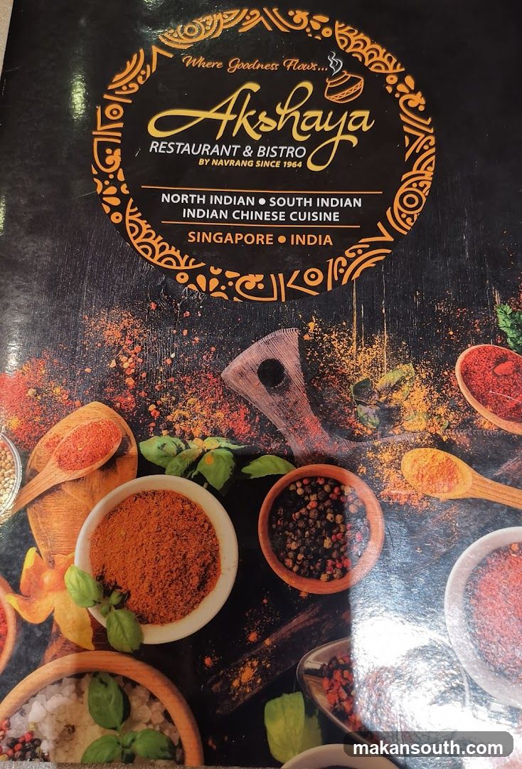Akshaya Restaurant & Bistro Menu