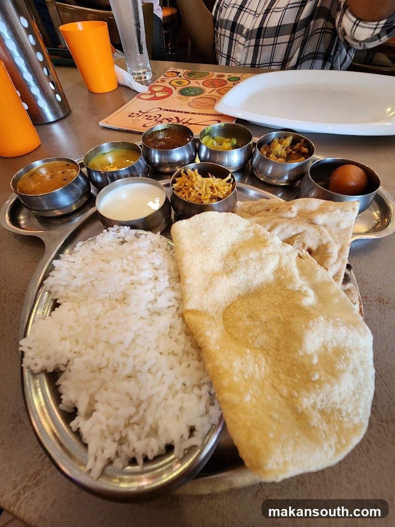 Indian Thali Meal