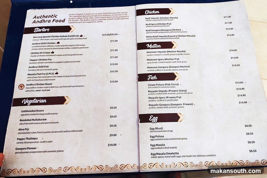 Authentic Andhra Food