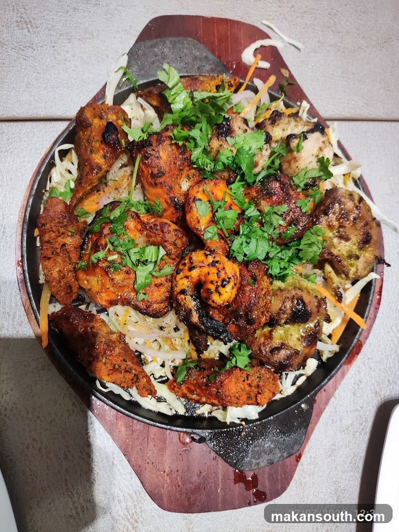 Sizzling Platter of Indian Appetizers