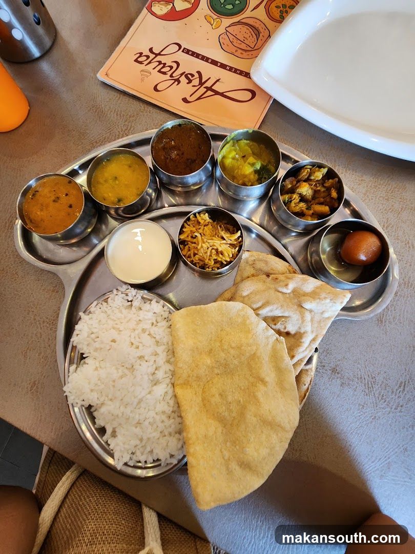 Indian Thali Meal