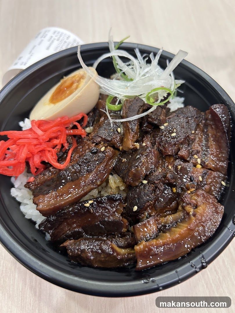 Pork Belly Rice Bowl