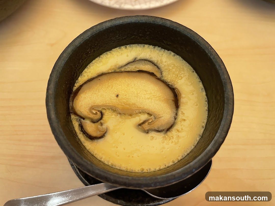 Steamed Egg Custard with Mushroom
