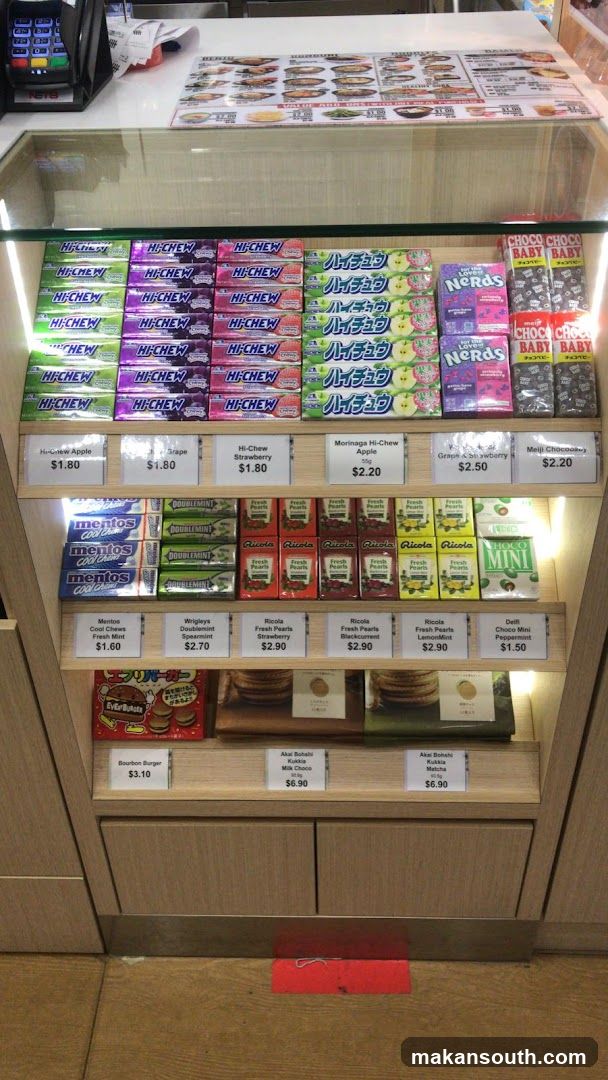 Candy and Snacks Display