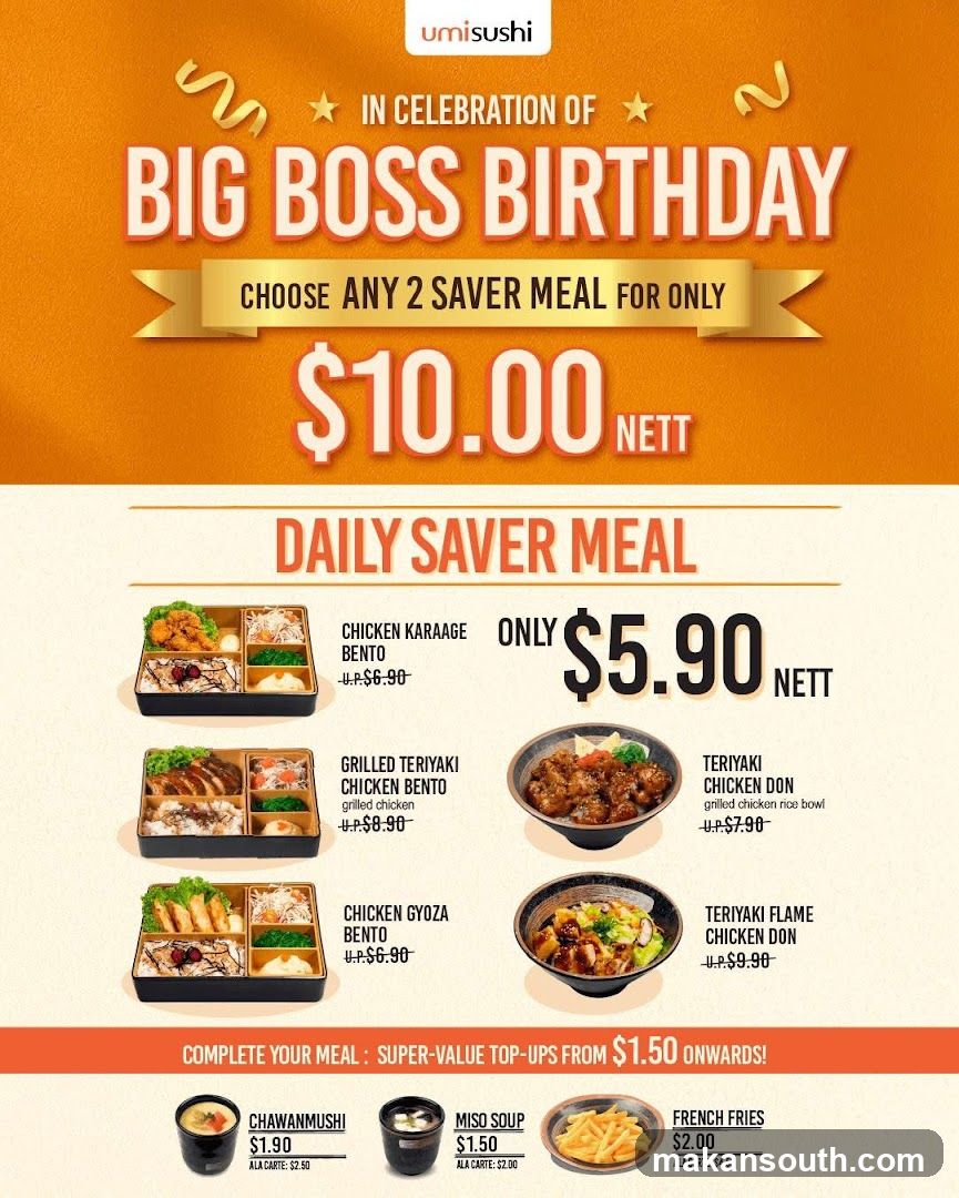 Big Boss Birthday Promotion