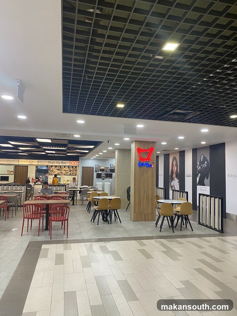 Food Court Seating Area