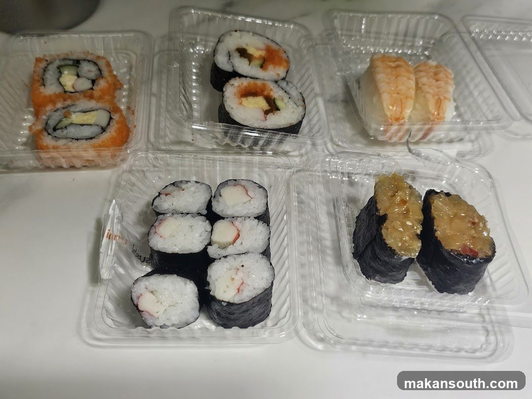 Assorted Sushi Takeout
