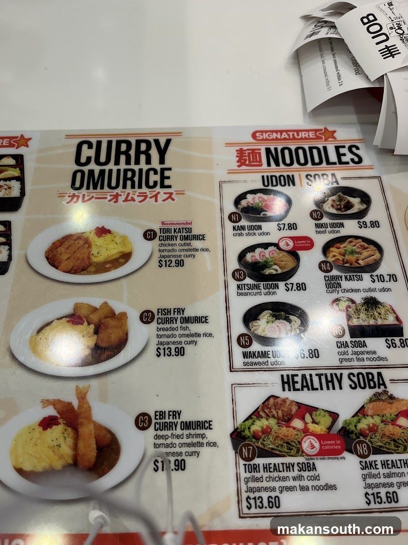 CURRY OMURICE & NOODLES