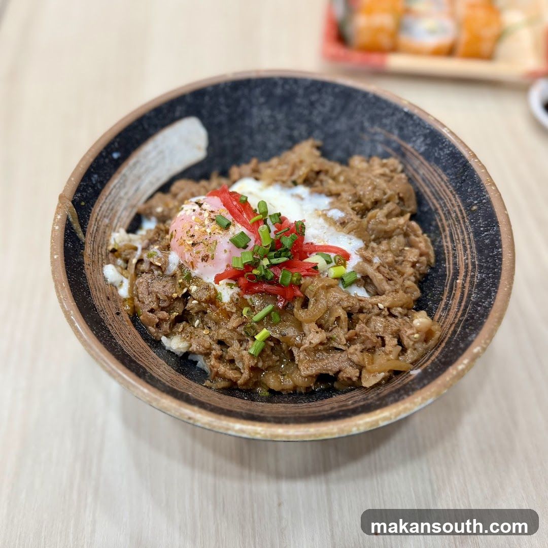 Beef Bowl with Egg