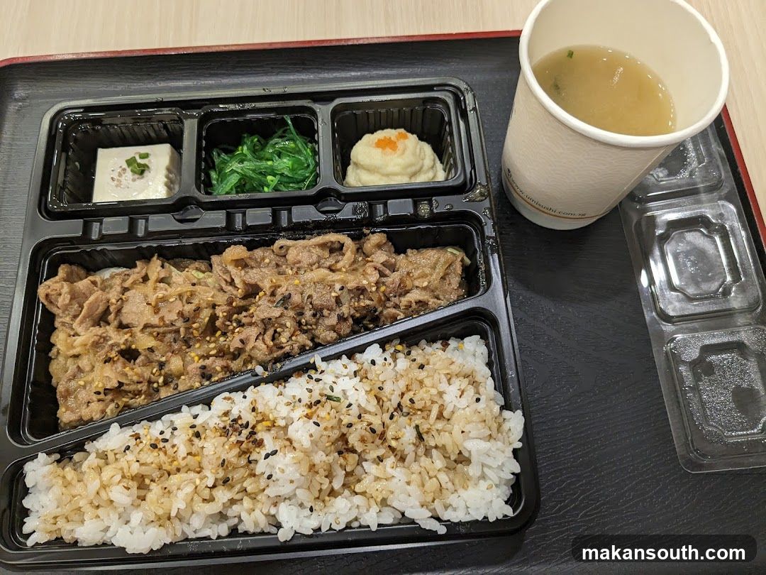 Beef and Rice Bento Box