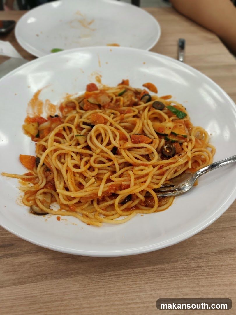 Spaghetti with Vegetables