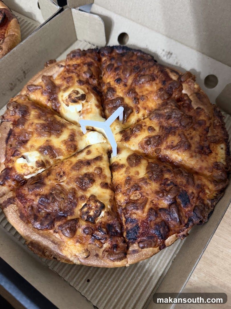 Pizza, Spaghetti, and Fried Mozzarella Sticks