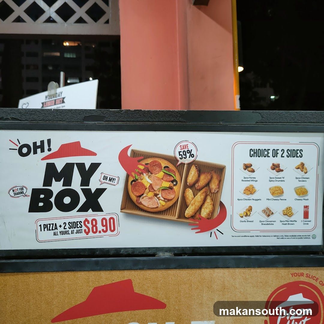 Pizza Hut Buffalo Chicken Cutlet Advertisement