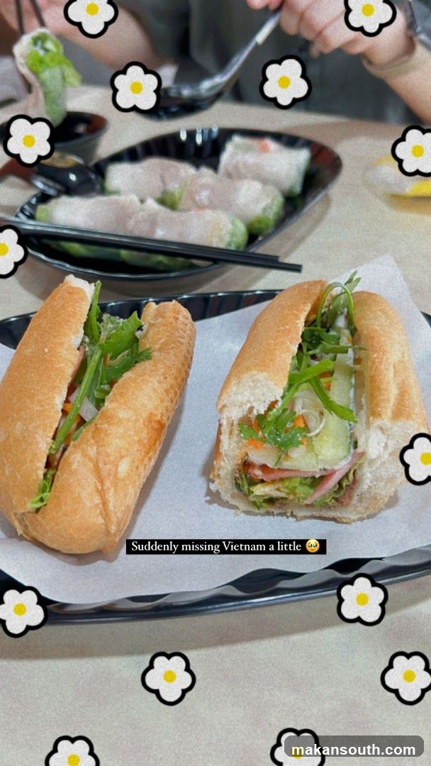 Banh Mi and Spring Rolls
