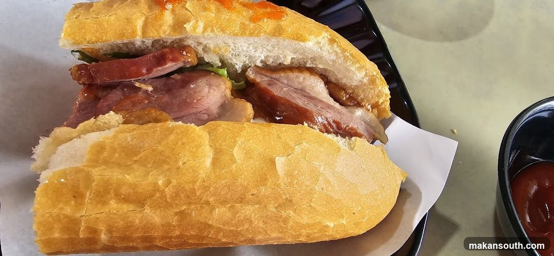 Sandwich with Meat and Sauce