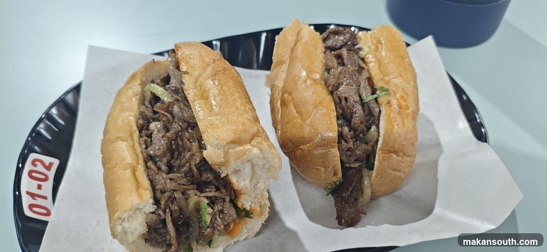 Two Beef Sandwiches