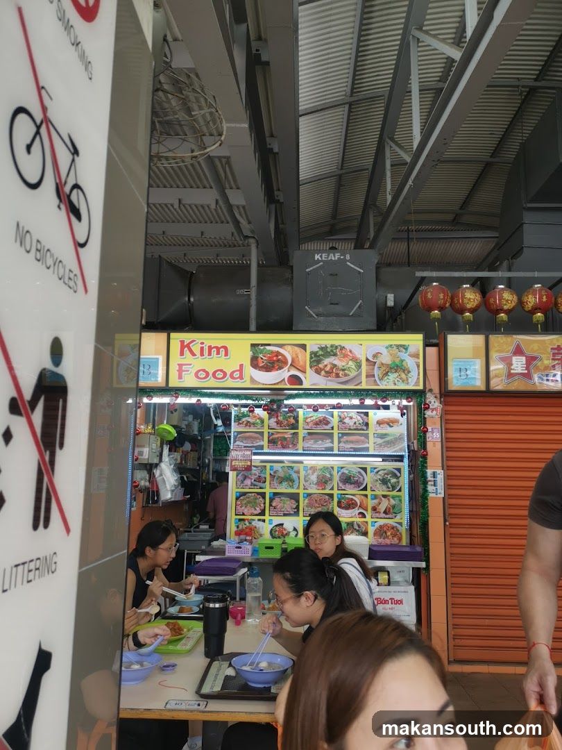 Food Stall with Menu