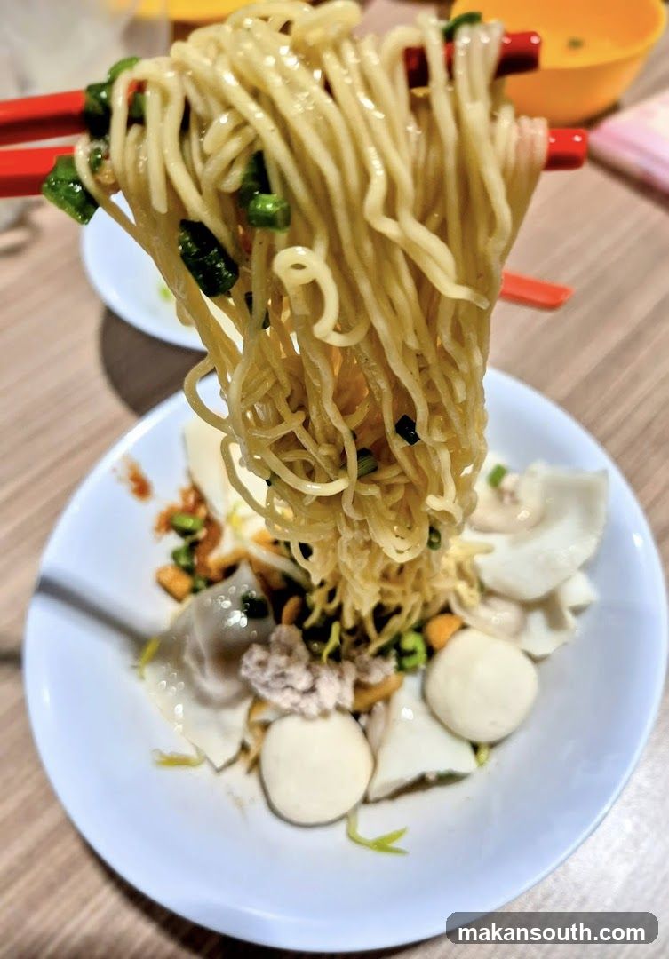 Noodles with Toppings