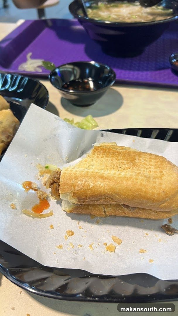 Banh Mi Sandwich and Pho