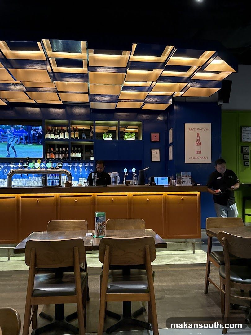 Bar Interior with Seating