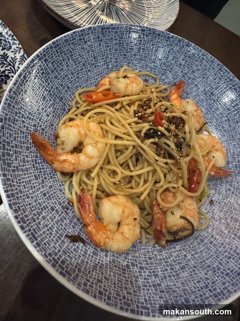 Shrimp and Noodles