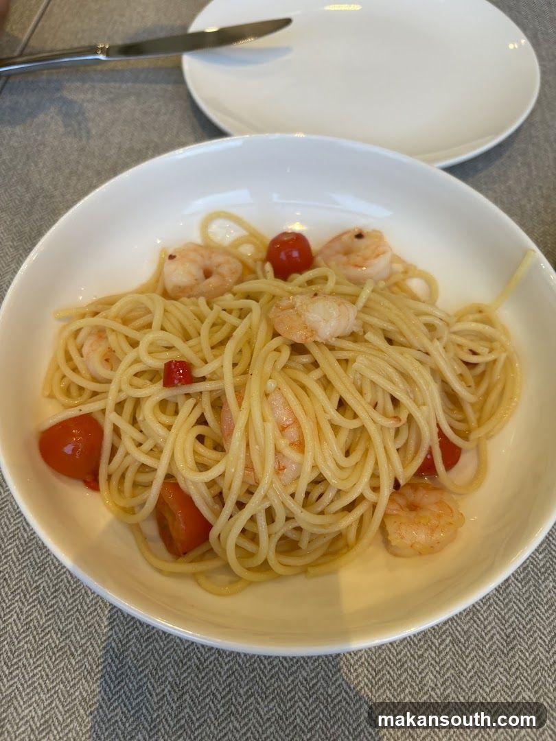 Shrimp and Pasta Dish