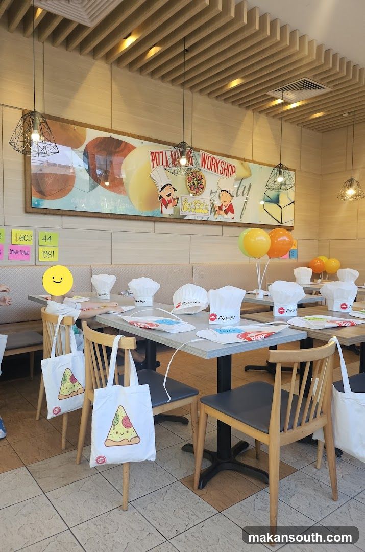 Pizza Hut Workshop Setup