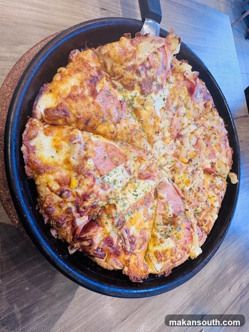 Pizza in a pan