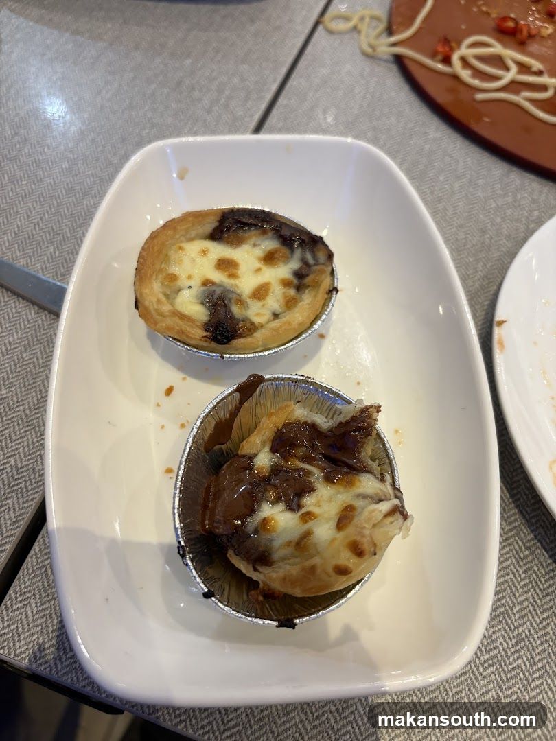 Chocolate and Cheese Tarts