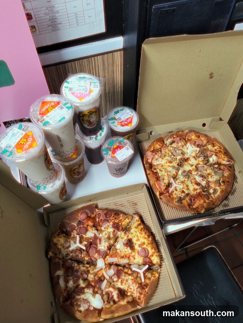 Pizzas and Bubble Teas