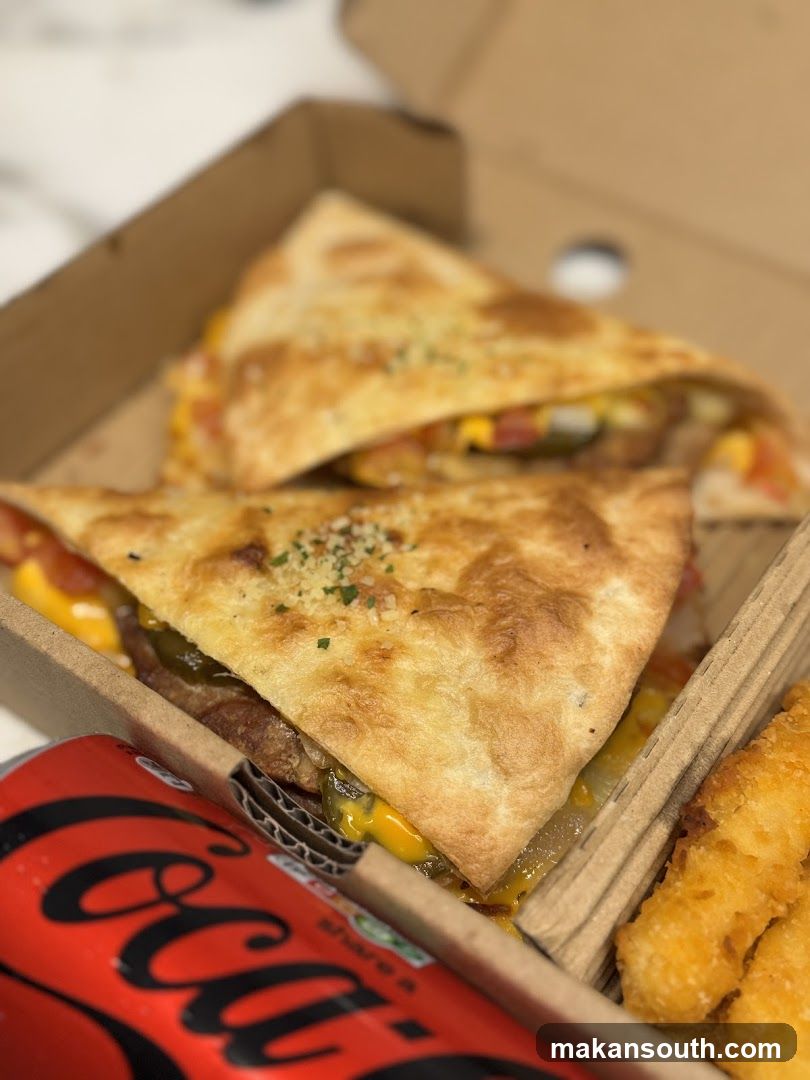 Quesadillas and Fries