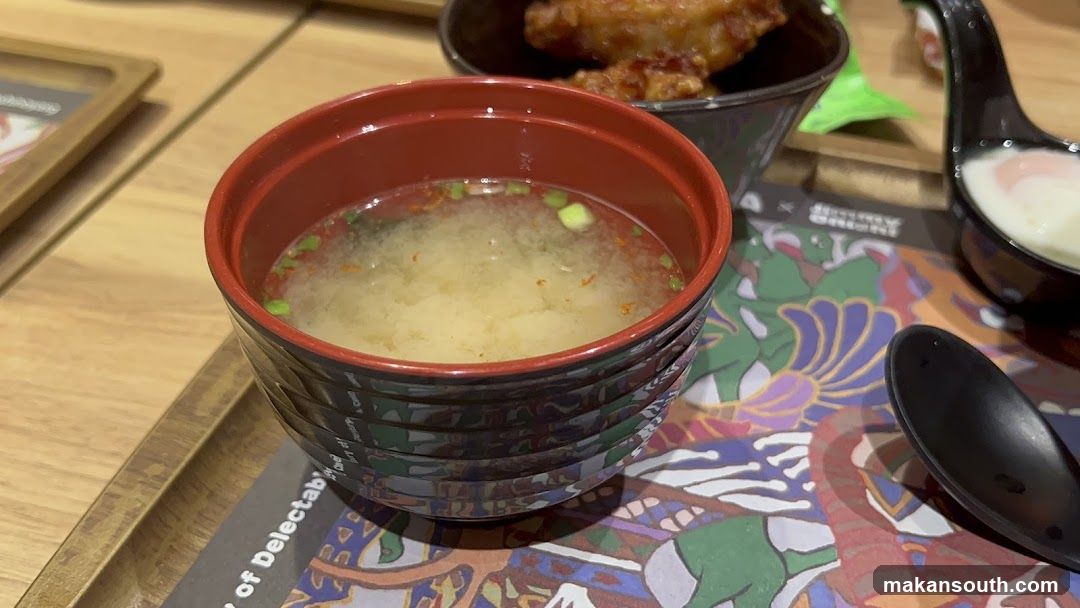 Miso Soup with Garnishes