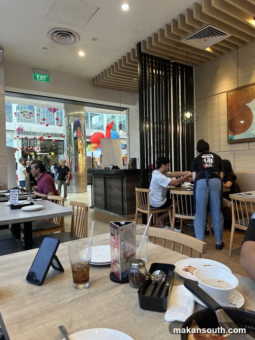 Restaurant Interior with Diners