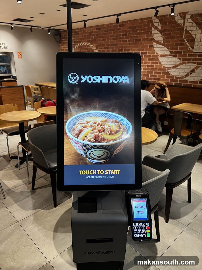 Yoshinoya Self-Order Kiosk