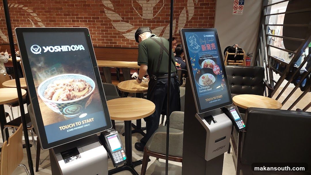 Yoshinoya Self-Order Kiosks