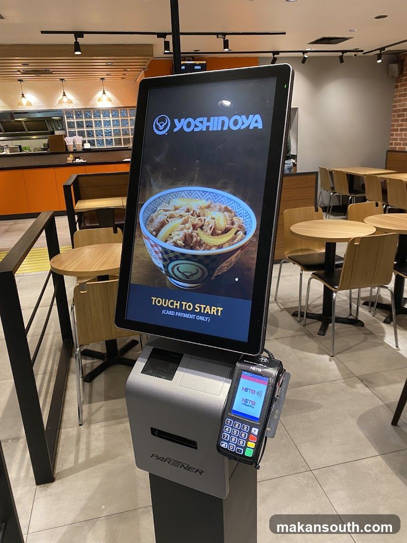Yoshinoya Self-Order Kiosk