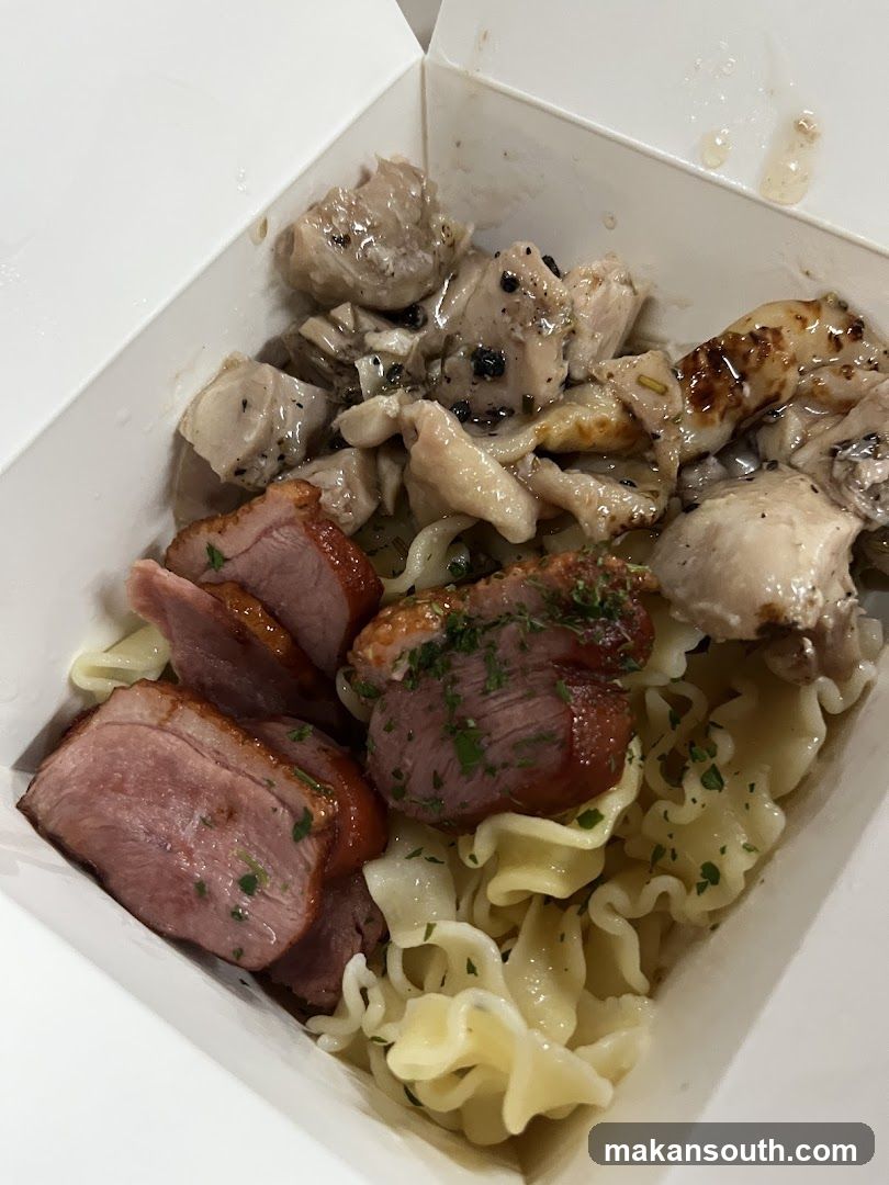 Duck and Chicken Pasta