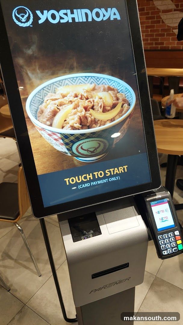 Yoshinoya Self-Order Kiosk