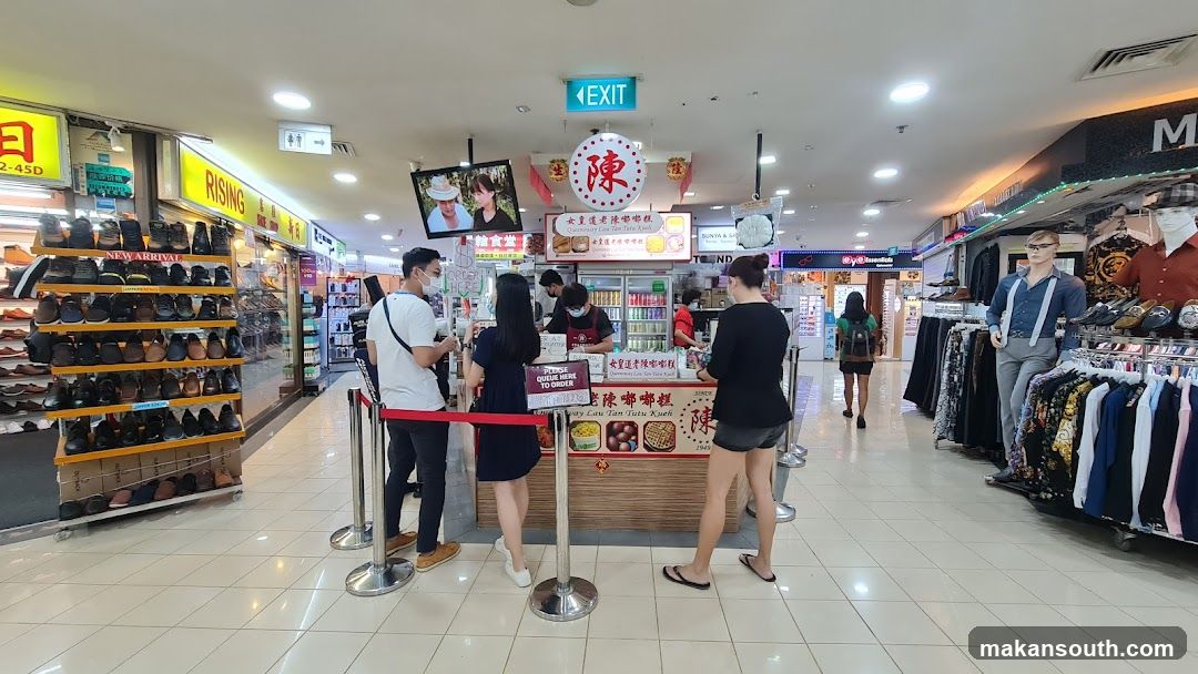 Indoor Market Scene