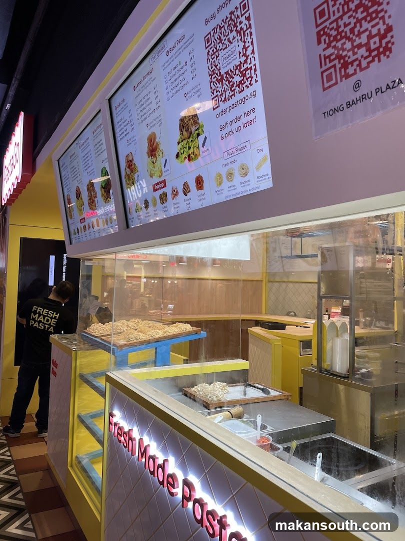 Pasta Shop Counter
