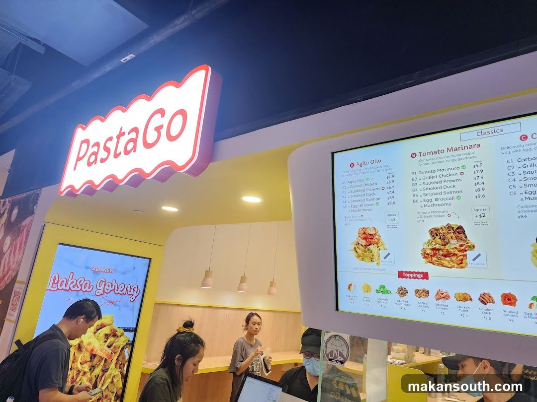 Pasta Go Menu