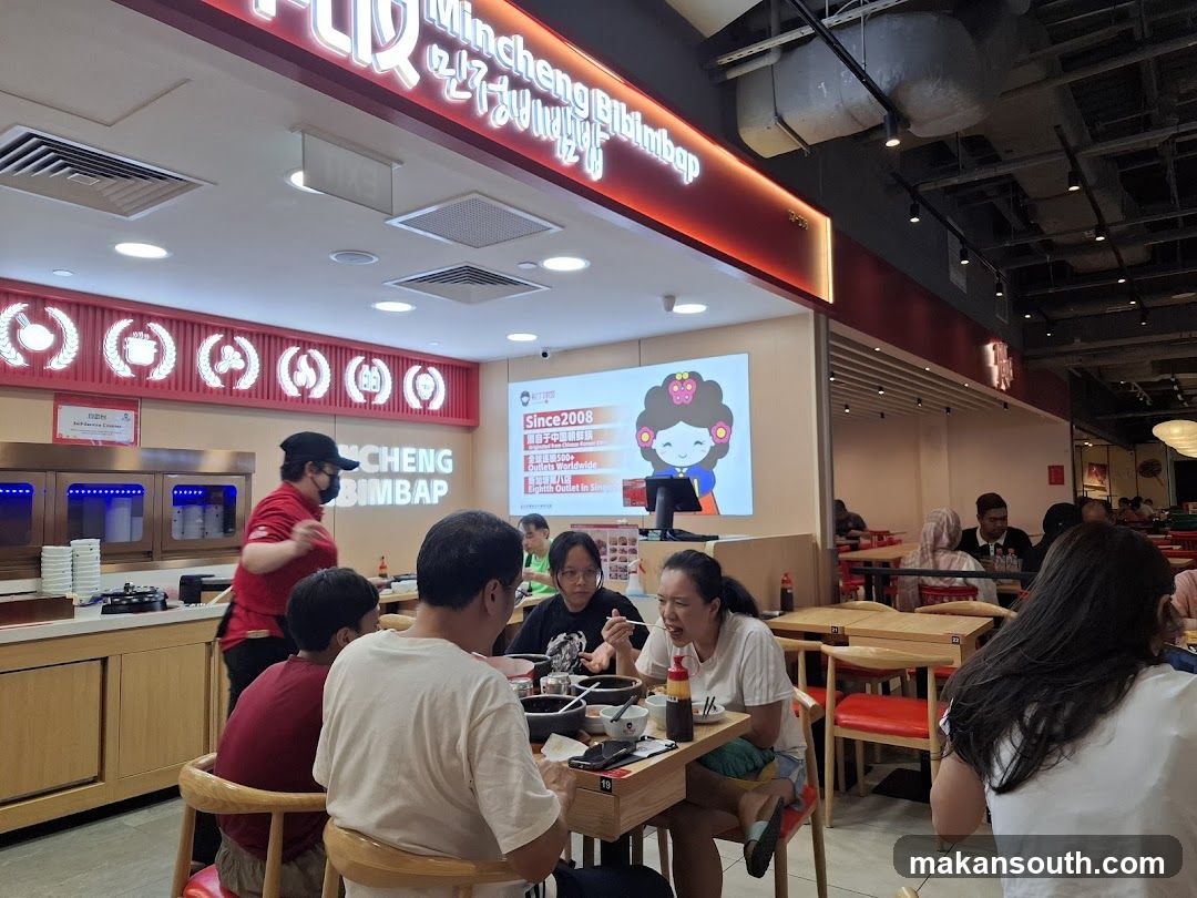 Restaurant Interior with Diners