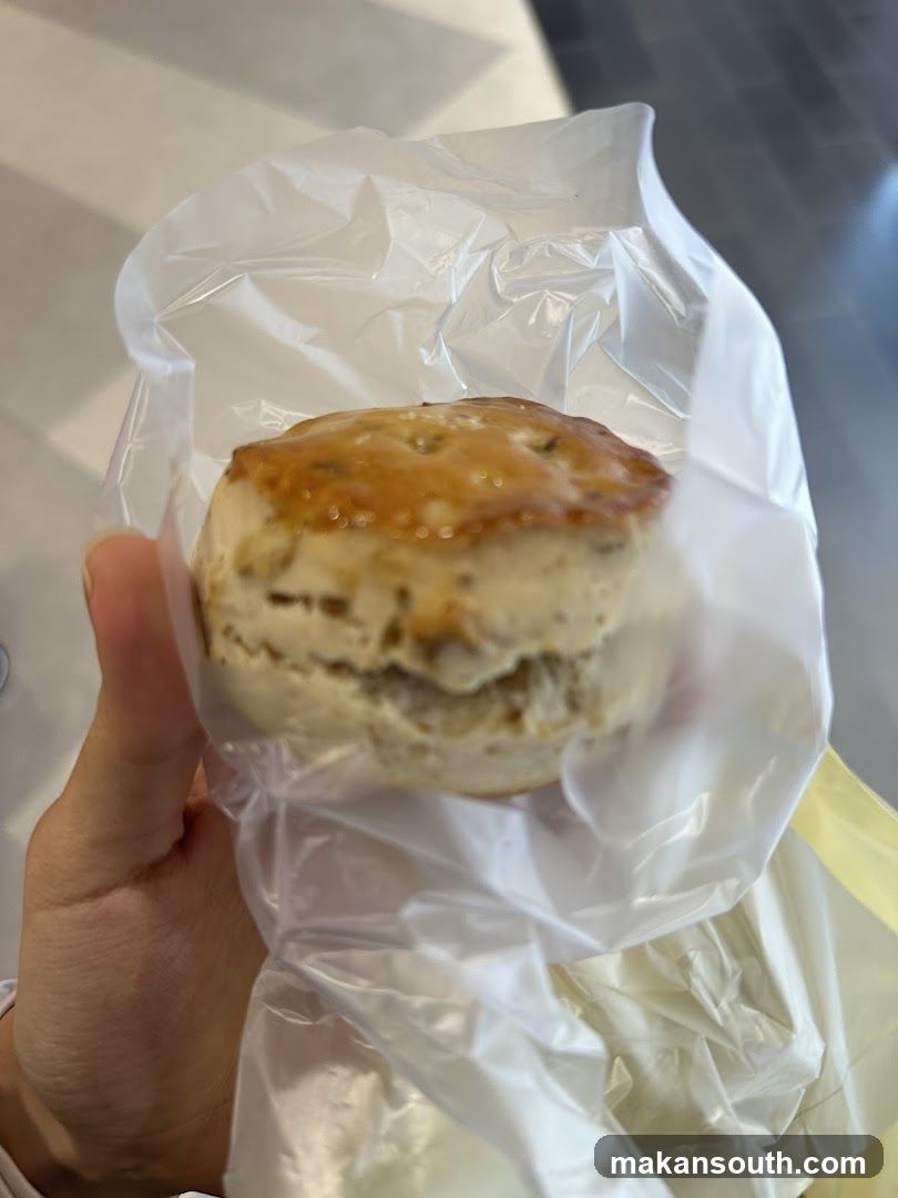 Scone in Plastic Packaging