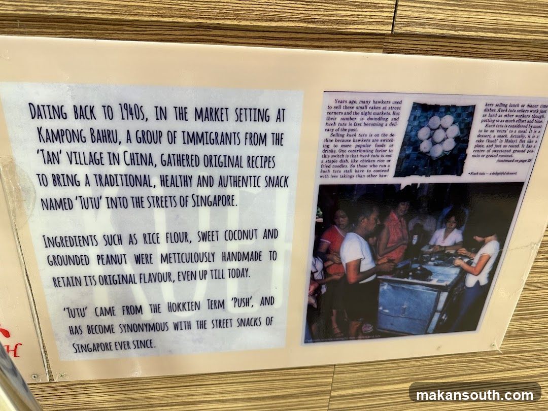 Information about Tutu Kueh